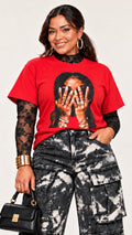 Through Her Eyes Jeweled Graphic Tee PREORDER