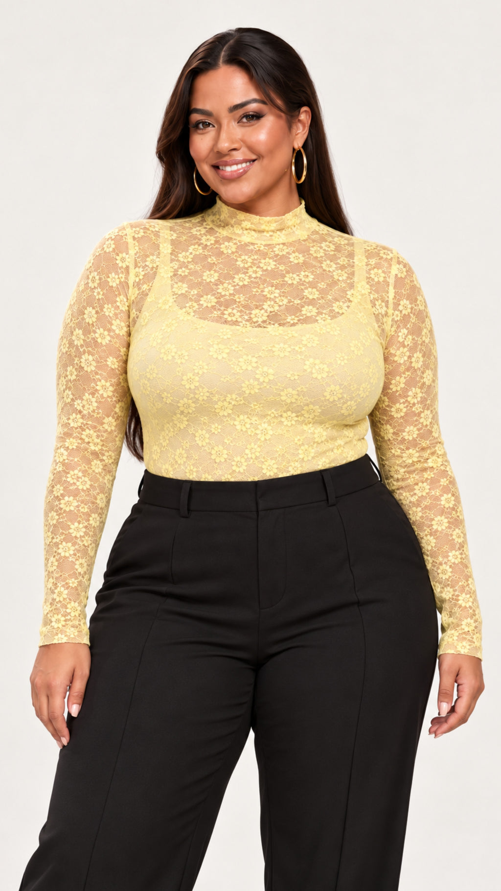 The Perfect Layer Sheer Long-Sleeve Top- PREORDER