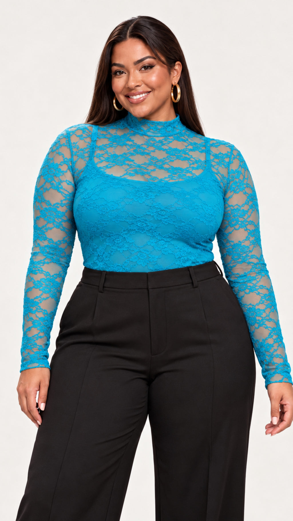 The Perfect Layer Sheer Long-Sleeve Top- PREORDER