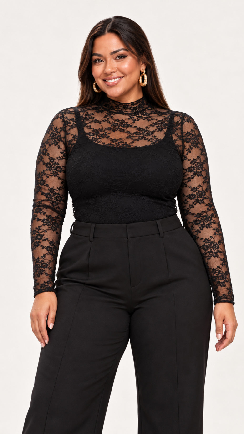 The Perfect Layer Sheer Long-Sleeve Top- PREORDER