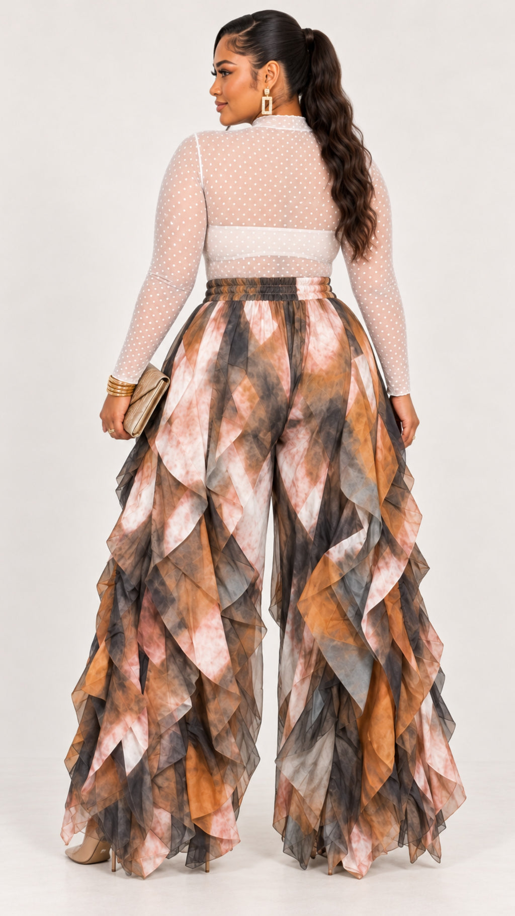 Unapologetic Ruffle Pants- Preorder