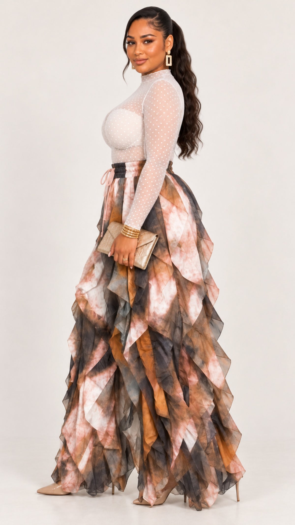 Unapologetic Ruffle Pants- Preorder