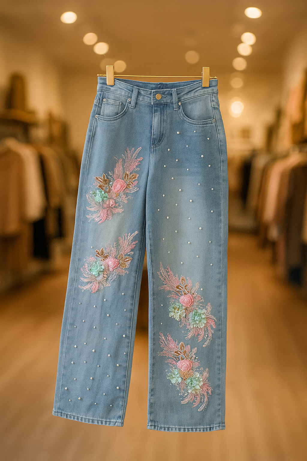 112025 Pearl Blossom Denim Pant