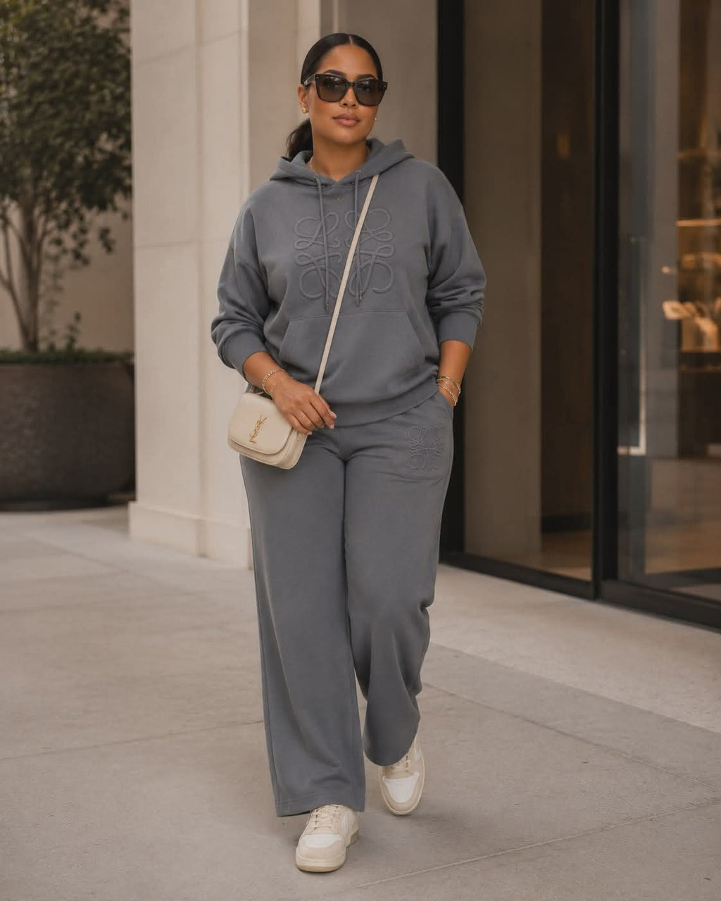 012225 The Grey Soho Luxe Lounge Set