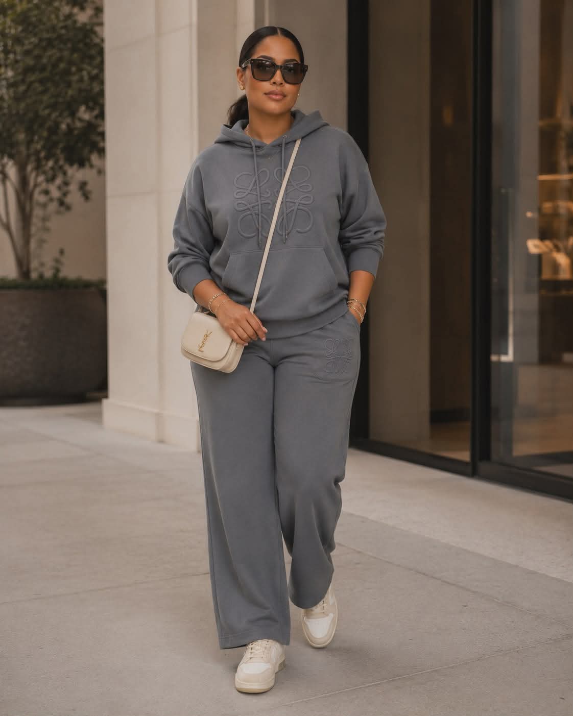 012225 The Grey Soho Luxe Lounge Set