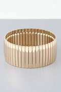 110724 Wide Box Chain Cuff Bracelet