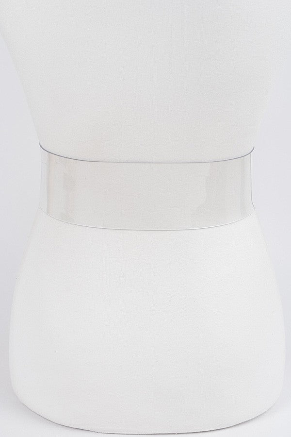 121124 Transparent Plus Size Belt