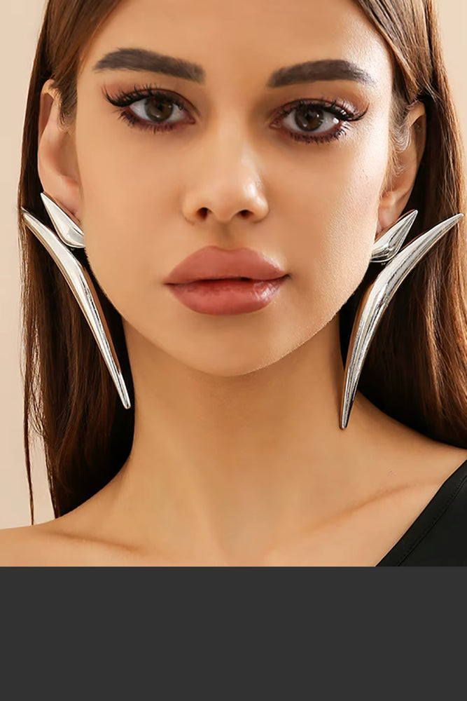 031925 The Cyber Mega Statement Earrings