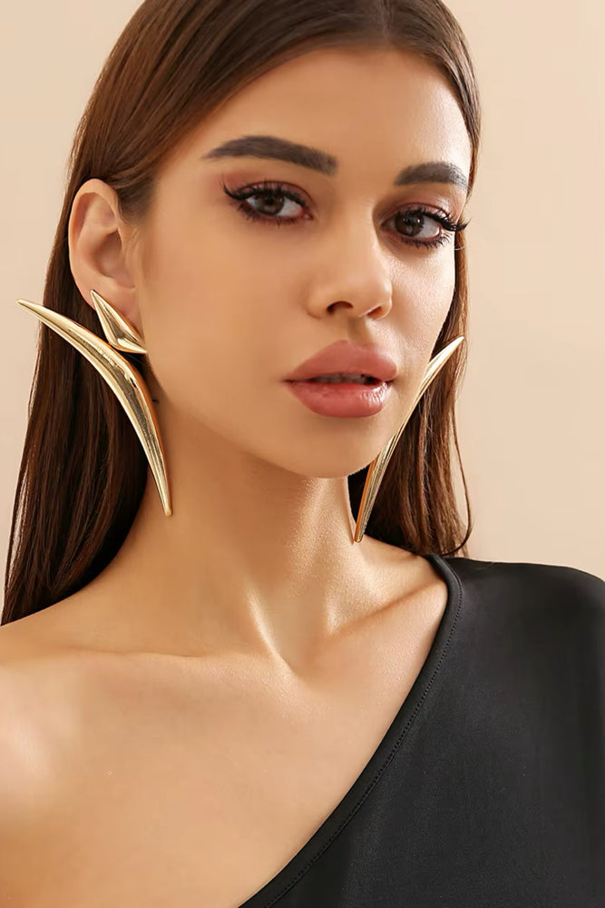 031925 The Cyber Mega Statement Earrings