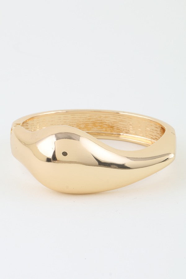 040725 The Shiny Teardrop Cuff Bracelet