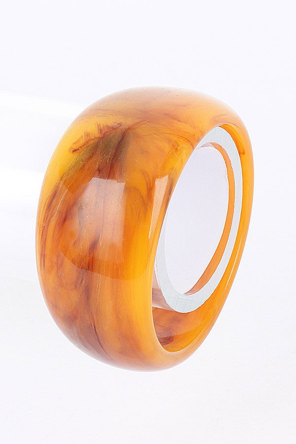 090525 Brown Resin Bangle