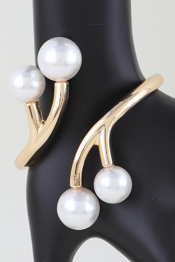 040725 Pearled Branch Wrap Bracelet