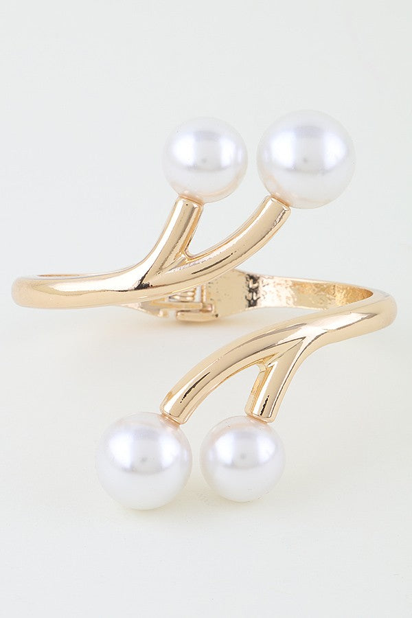 040725 Pearled Branch Wrap Bracelet