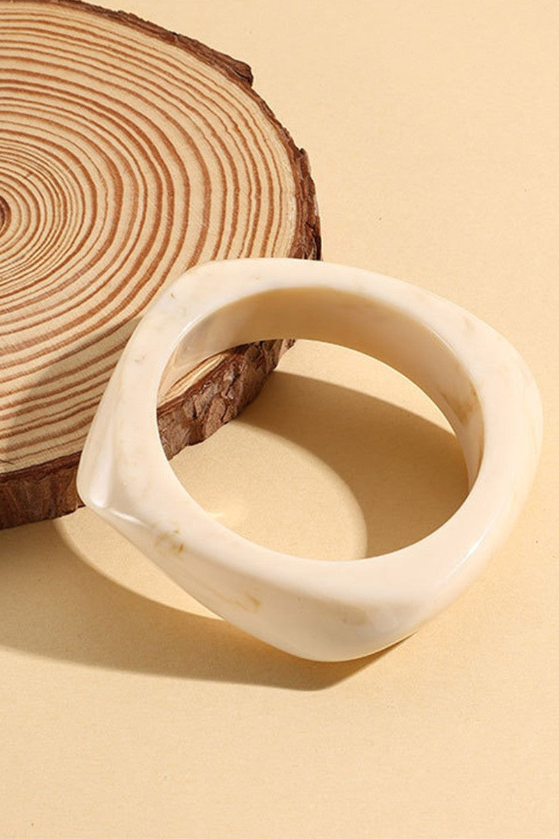 052725 Geometric Square Resin Bracelet