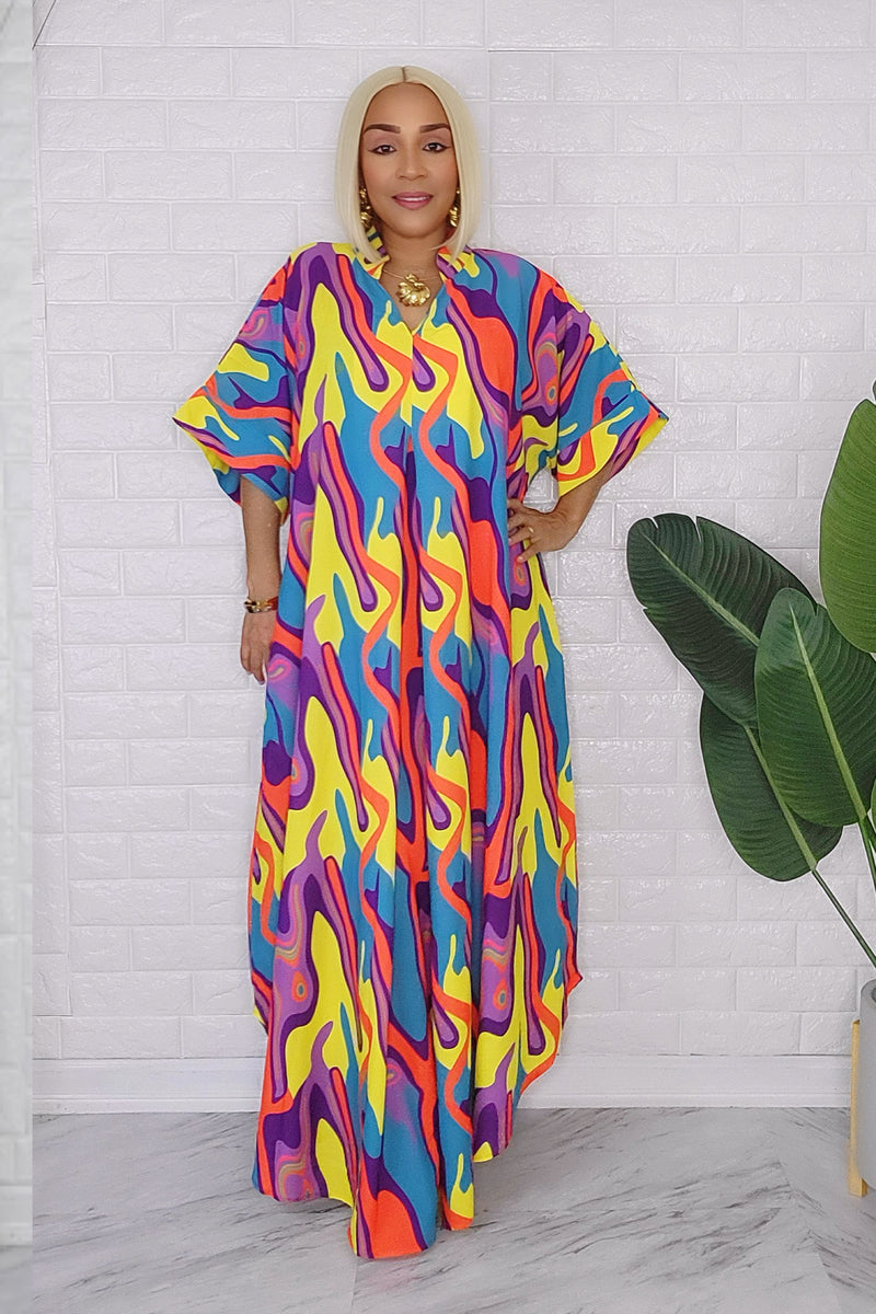 031424 The Creole Multi Colored Dress