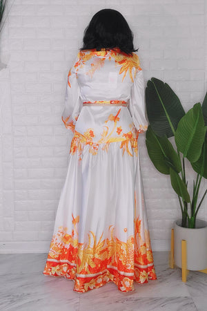 Kimora Long Sleeve L’atiste Maxi Dress