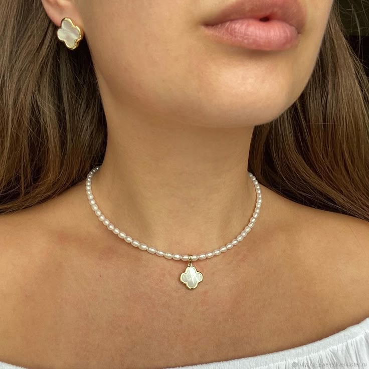 061025 Classic Clove Pearls Necklace