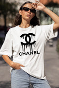 PREORDER Customs made Black & White Cici T-Shirt