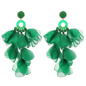041124 The Flowers Petals Earrings