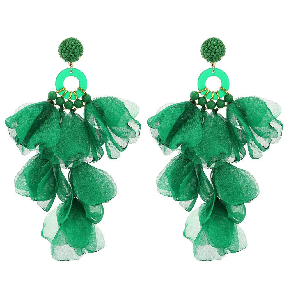 041124 The Flowers Petals Earrings