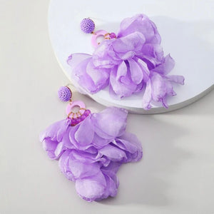 041124 The Flowers Petals Earrings