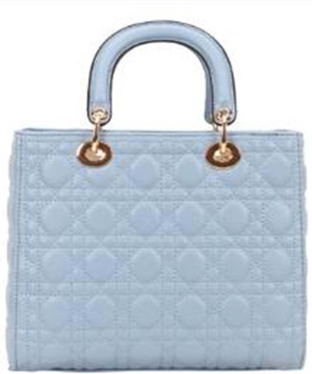 071025 Large Size Quilted Satchel Wallet Set 2in1