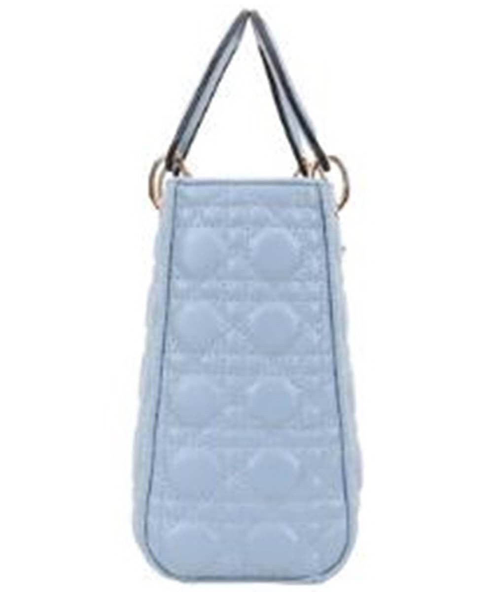 071025 Large Size Quilted Satchel Wallet Set 2in1