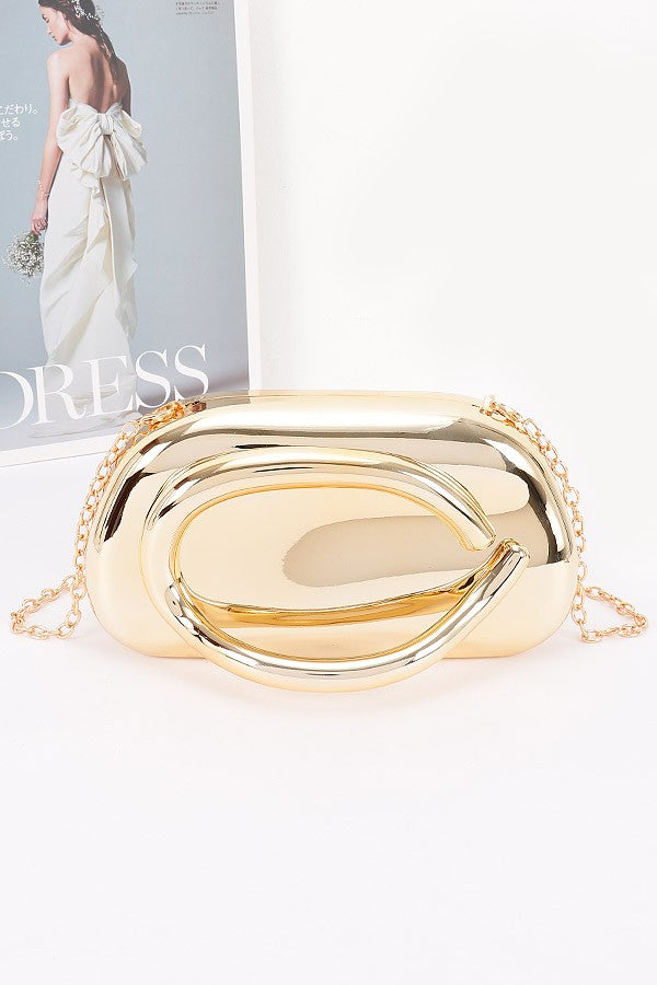 100225 Metallic Frame Clutch