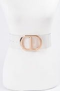 100225 Big Metal Buckle Clear