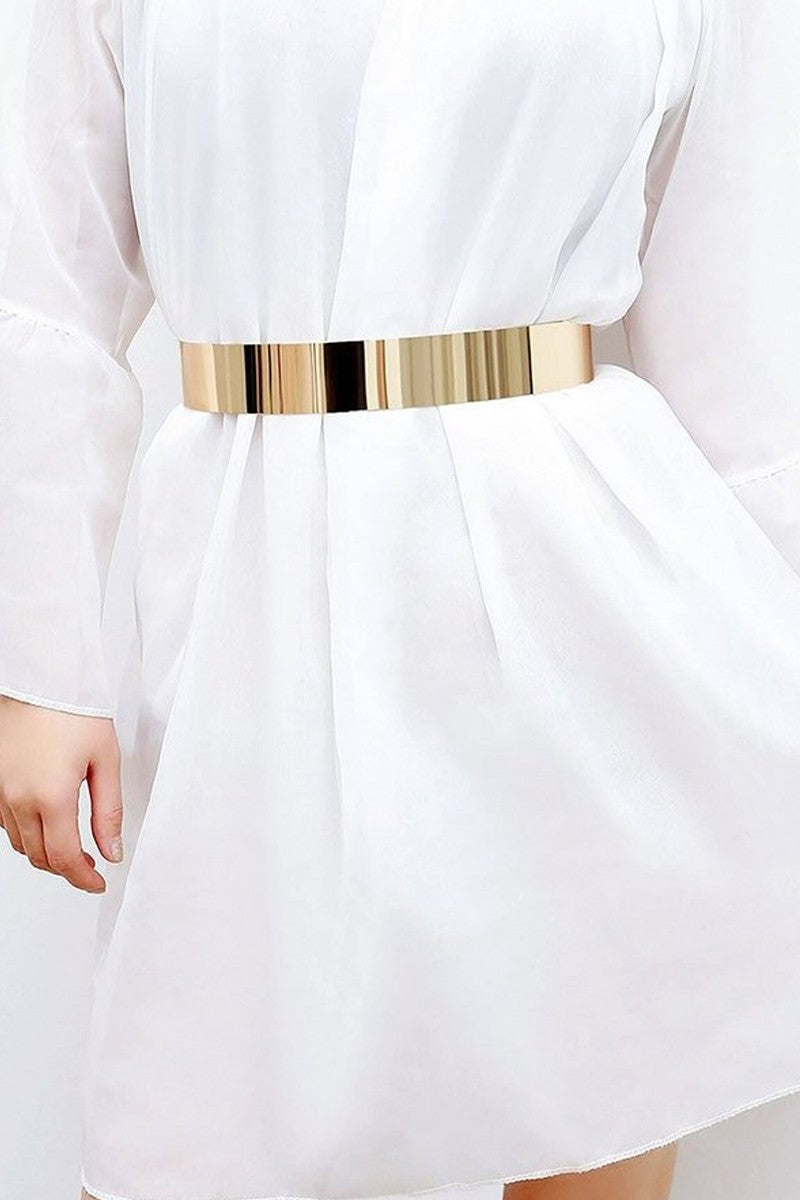 Gold Wonder Woman Medium Metallic Belt Gold Gold Wonder Woman Medium Metallic Belt Gold