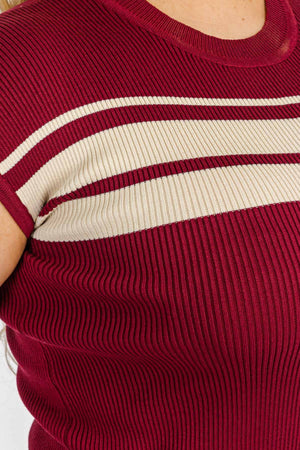 111925 Burgundy Luxe Lounge Set