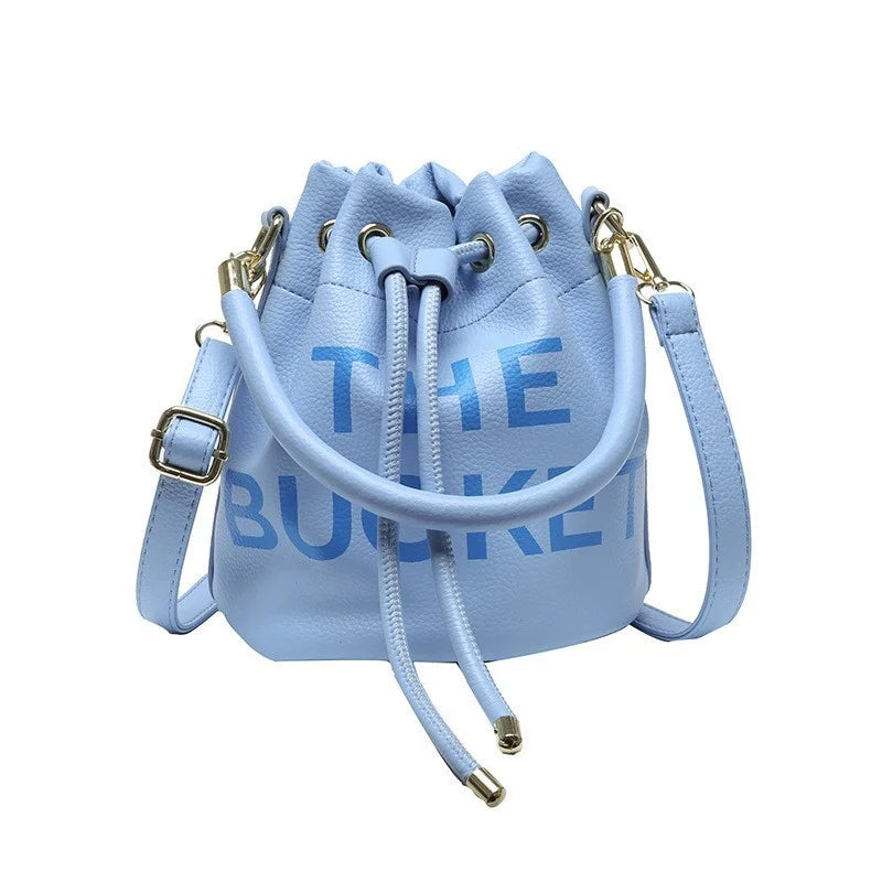 082024 The Light Blue Bucket Crossbody Bag