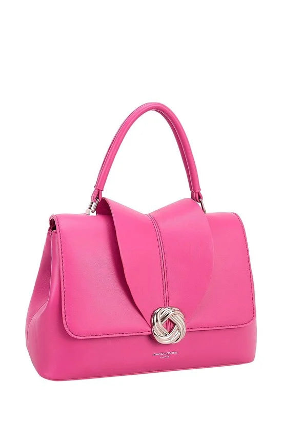 082024 Rose Red David Jones Satchel Handbag