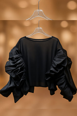 112025 Cloud Couture Ruffle Top BACK ORDER