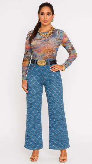 111925 Rainbow Safari Bodysuit