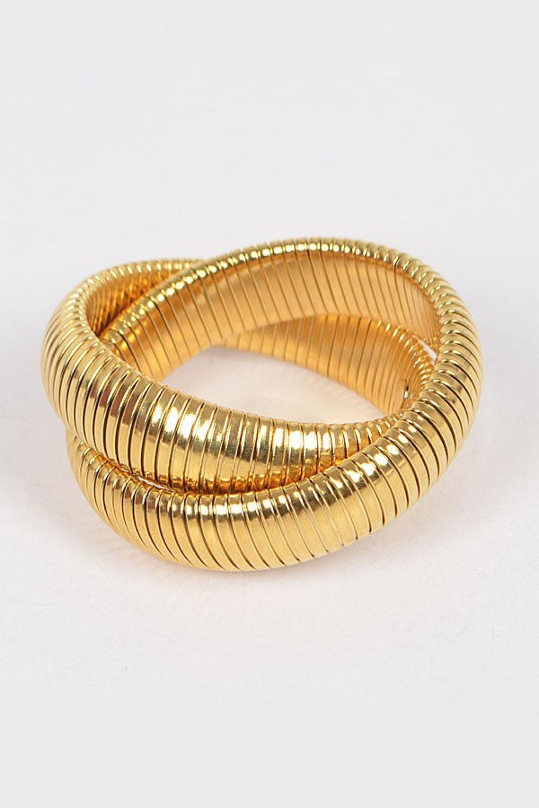 081424 Aluminum Double Stretch Chain Bracelet