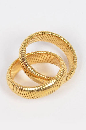 081424 Aluminum Double Stretch Chain Bracelet