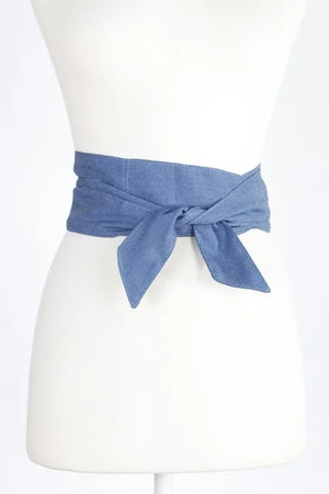 081424 Denim Rope Belt (S-3X)