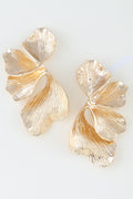 120125 Blooming Petal Flower Earrings