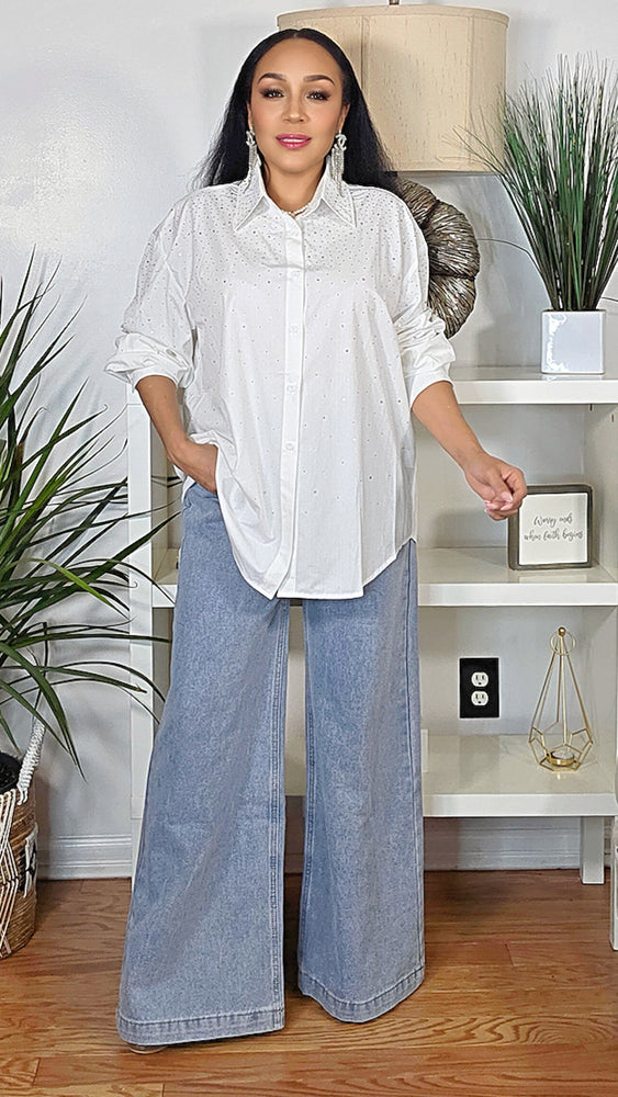 112025 The button Down Top