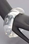 040826 Clear Acrylic Bangle