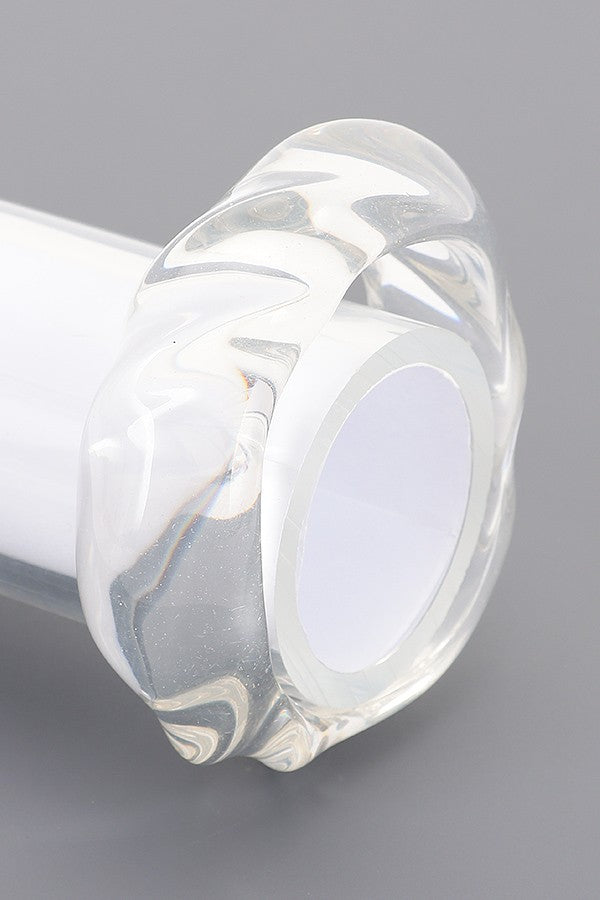 040826 Clear Acrylic Bangle