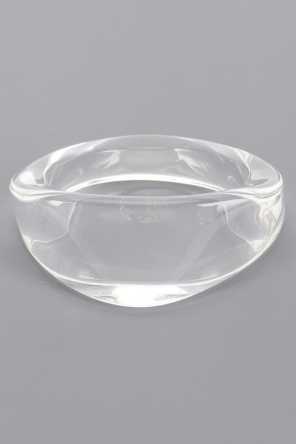 040826 Clear Acrylic Bangle