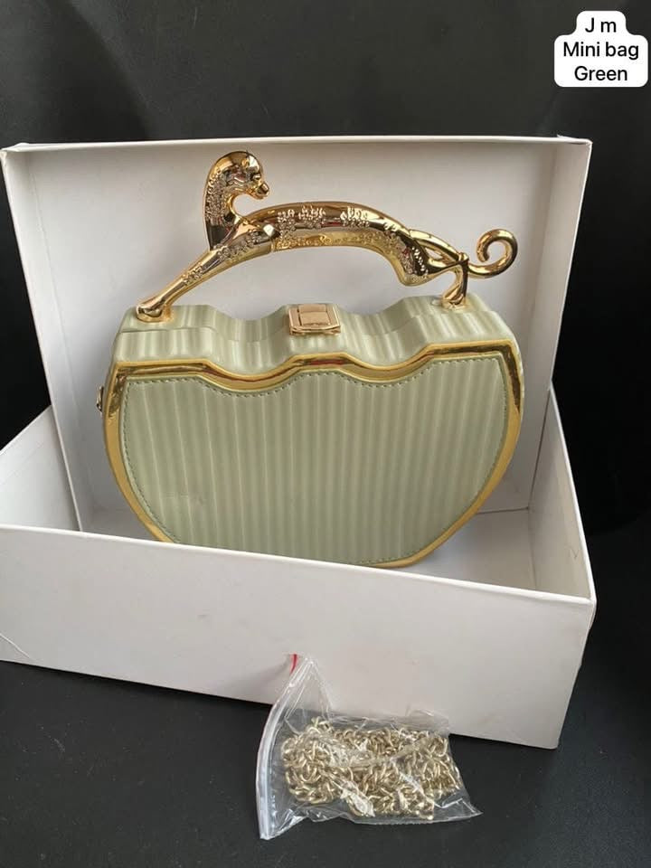 Cat Handle Clutch Bag | Statement Evening Purse, Wedding Guest Handbag
