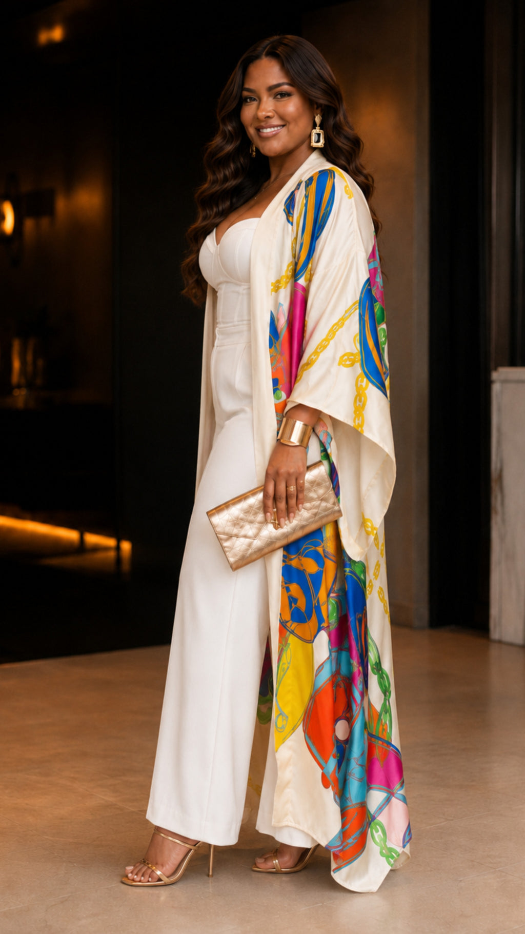 The Riviera Statement Kimono Duster
