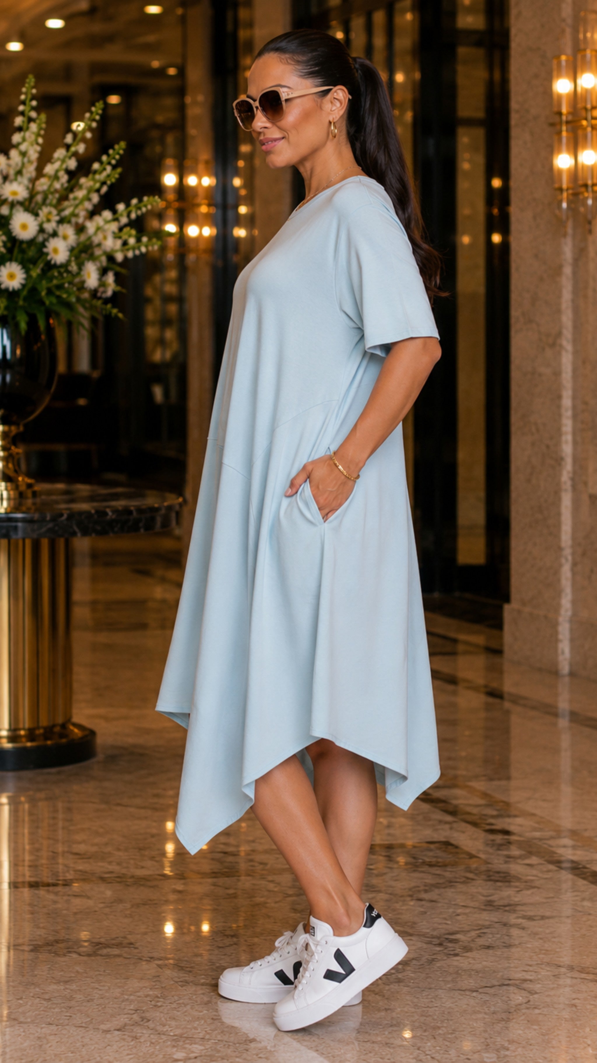 The Blue Oversized Poplin Dress Preorder – UNIK-ELEGANCE The Blue Oversized Poplin Dress Preorder – UNIK-ELEGANCE