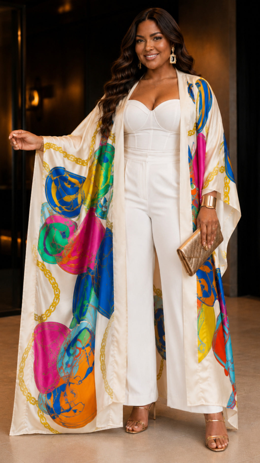 The Riviera Statement Kimono Duster