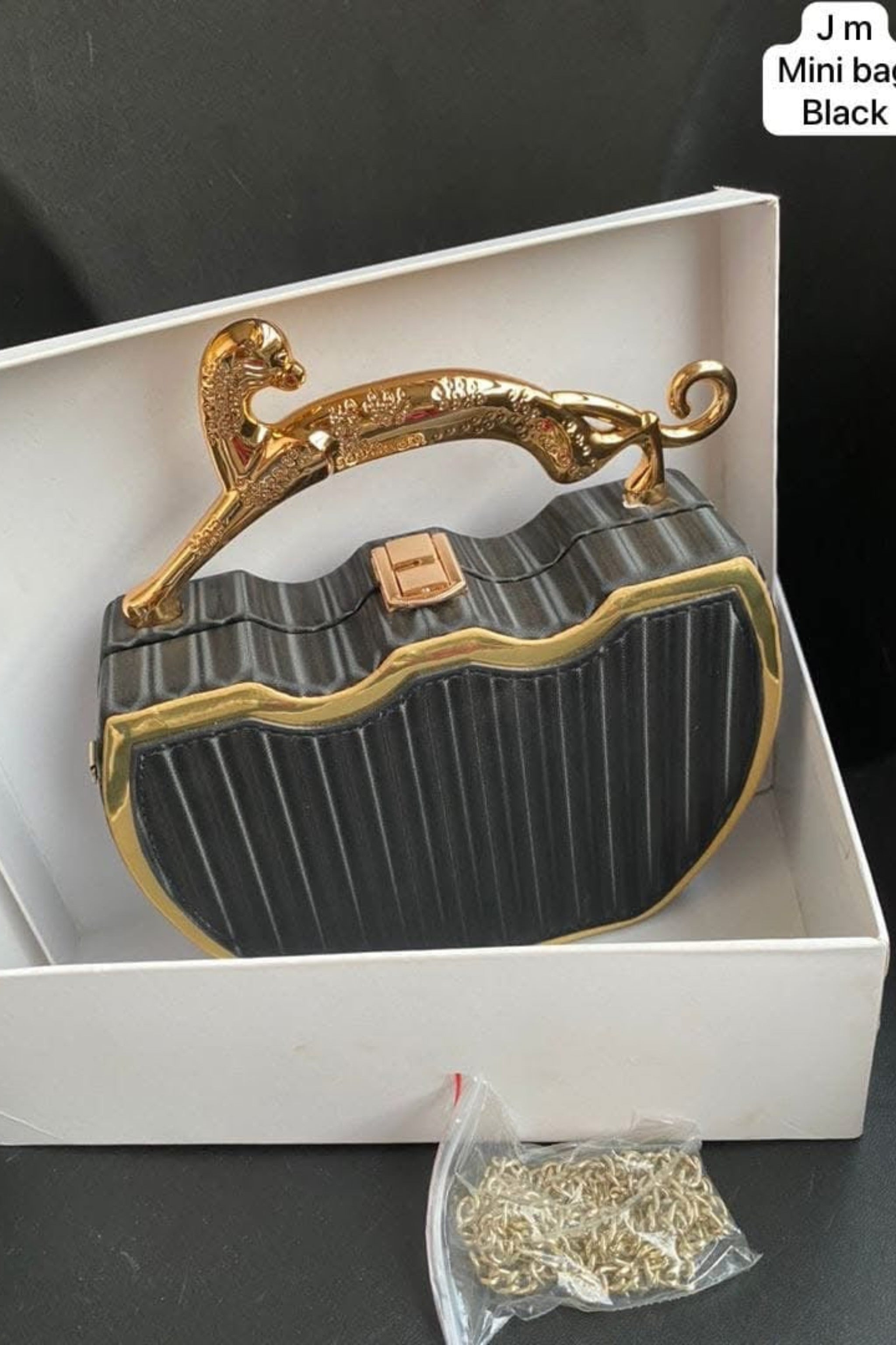 Cat Handle Clutch Bag | Statement Evening Purse, Wedding Guest Handbag