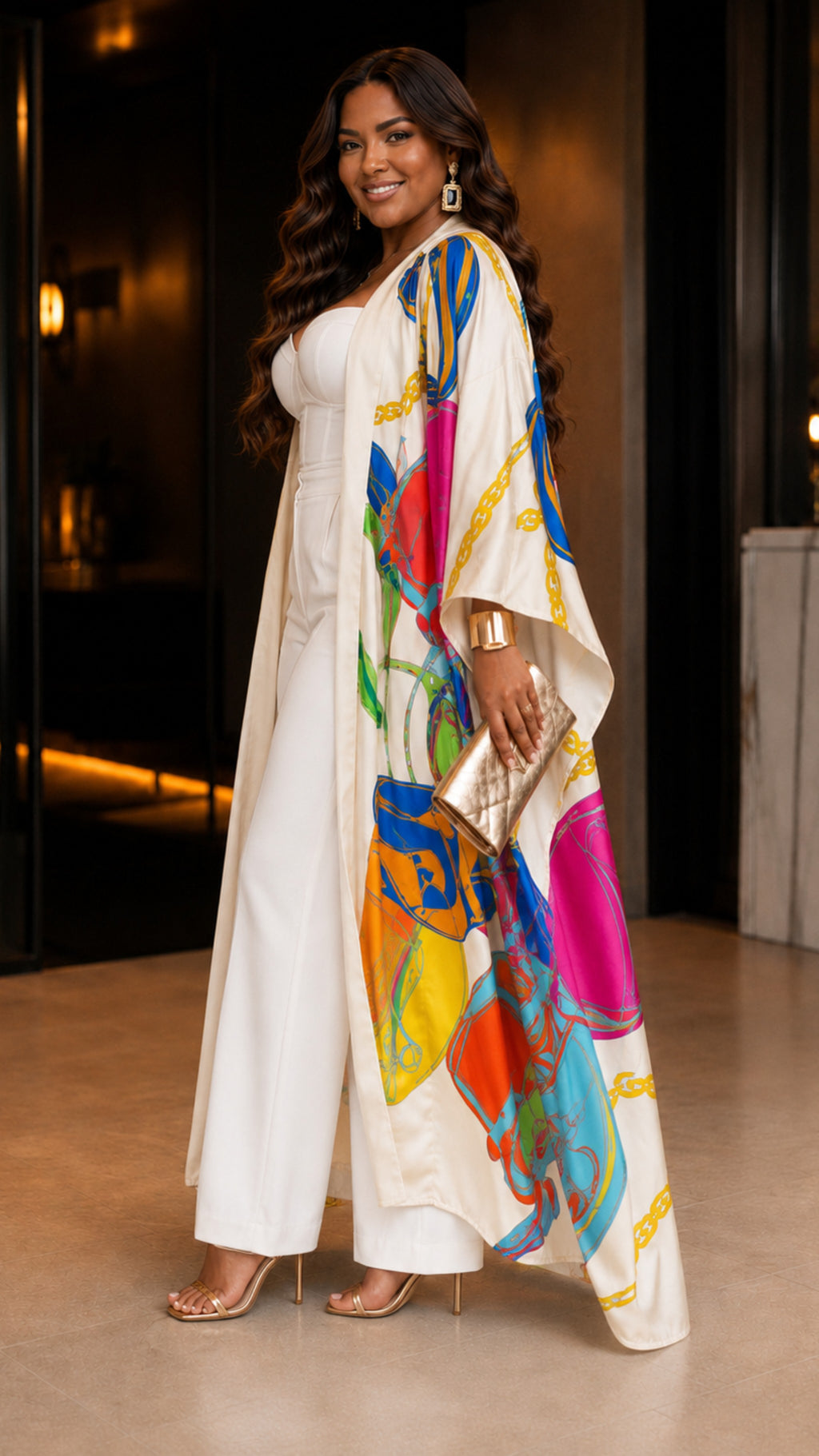 The Riviera Statement Kimono Duster