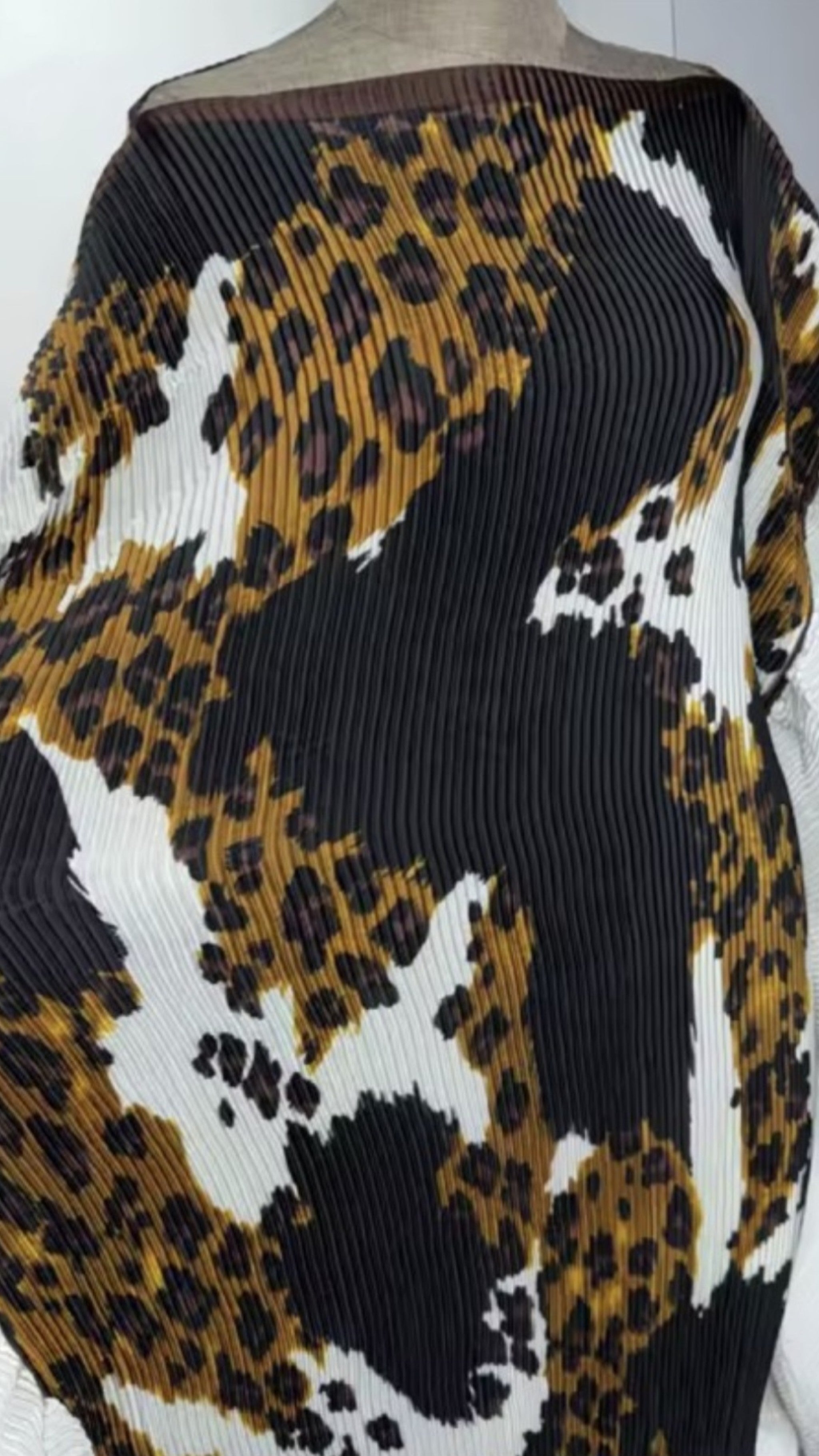 The Safari Elegance Ruffle Sleeves Maxi Dress One Size Fit All S to 3XL